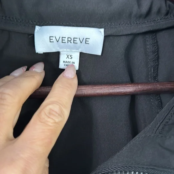 Evereve spring black hooded jacket size XS - Picture 4 of 8